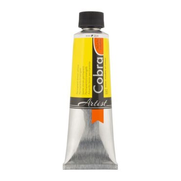 Cobra Artist Watervermengbare olieverf 150ml – 254 Permanent Citroengeel (S2)