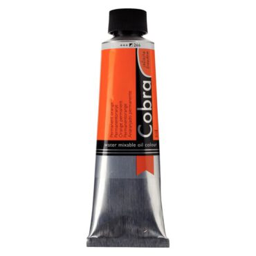 Cobra Artist Watervermengbare olieverf 150ml – 266 Permanentoranje (S2)