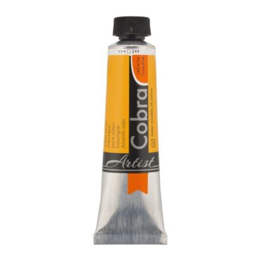 Cobra Artist Watervermengbare olieverf 40ml – 244 Indischgeel (S3)