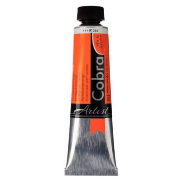 Cobra Artist Watervermengbare olieverf 40ml – 266 Permanentoranje (S2)