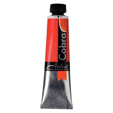 Cobra Artist Watervermengbare olieverf 40ml – 314 Cadmiumrood Middel (S4)