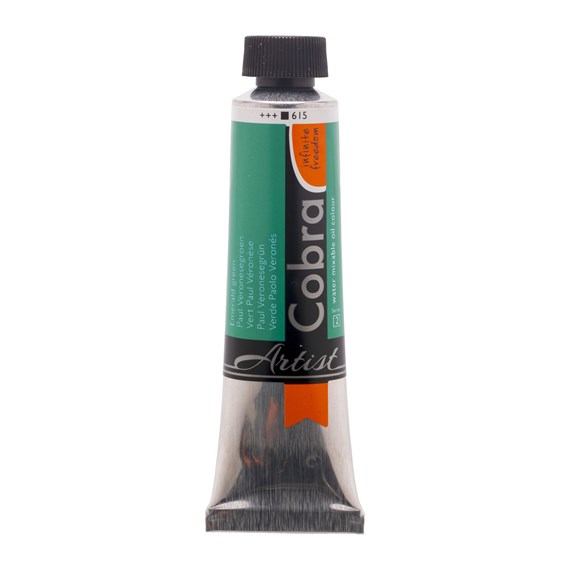 Cobra Artist Watervermengbare olieverf 40ml – 615 Paul Veronesegroen (S2)