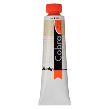 Cobra Study Watervermengbare olieverf 40ml – 291 Titaanbuff