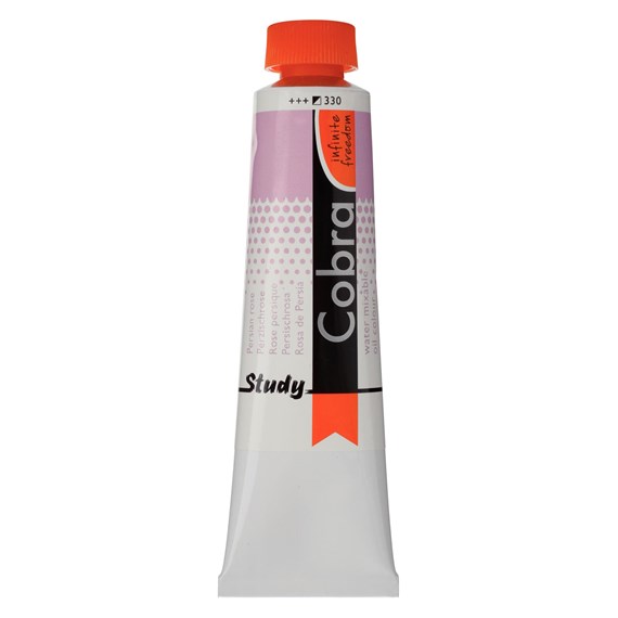 Cobra Study Watervermengbare olieverf 40ml – 330 Perzischrose
