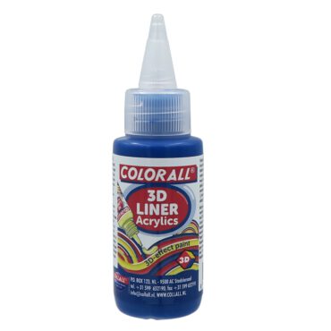 Colorall Acrylic 3D-liner 50ml - 01 Blauw