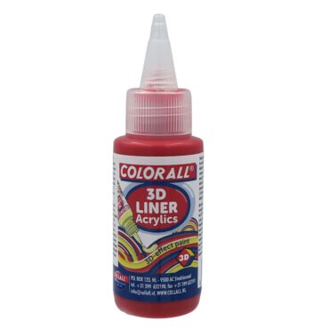 Colorall Acrylic 3D-liner 50ml - 11 Lichtrood