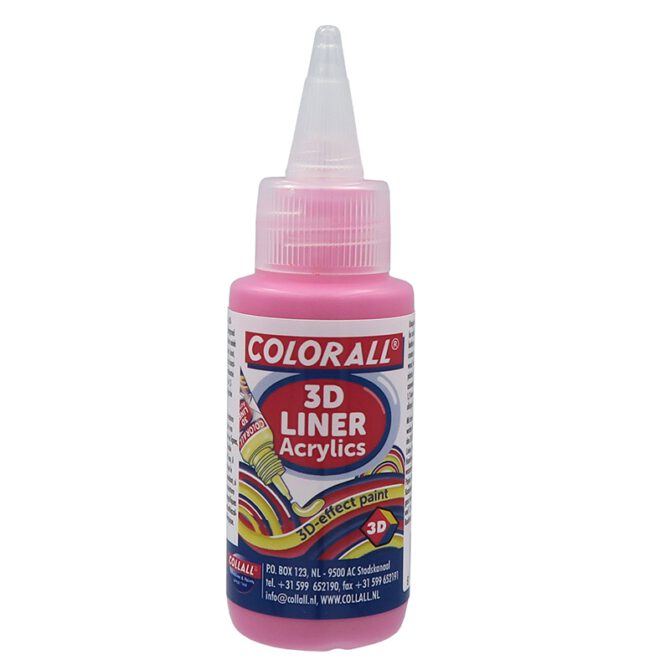 Colorall Acrylic 3D-liner 50ml - 50 Rose