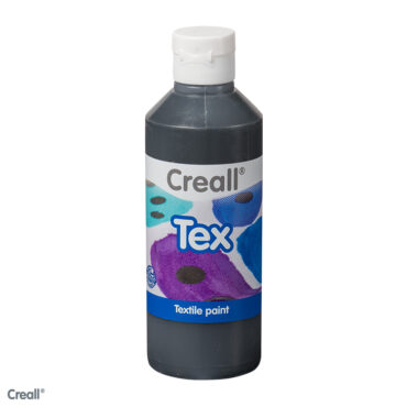 Creall Tex Textielverf 250ml - 015 Zwart