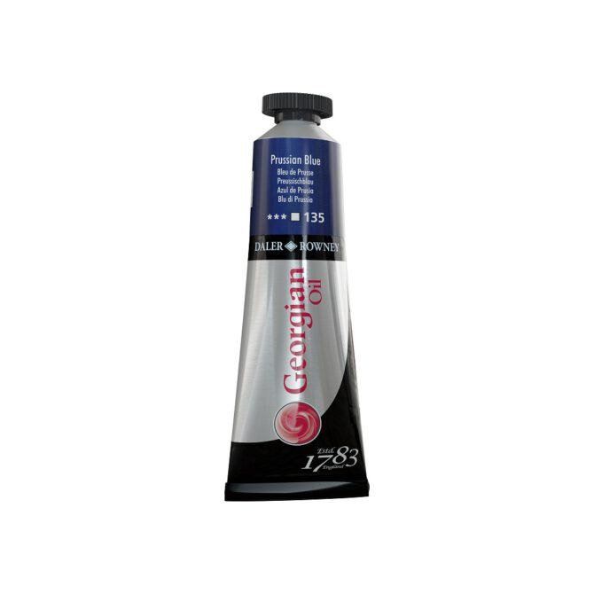 DR Georgian olieverf tube 38ml - 135 Prussian Blue