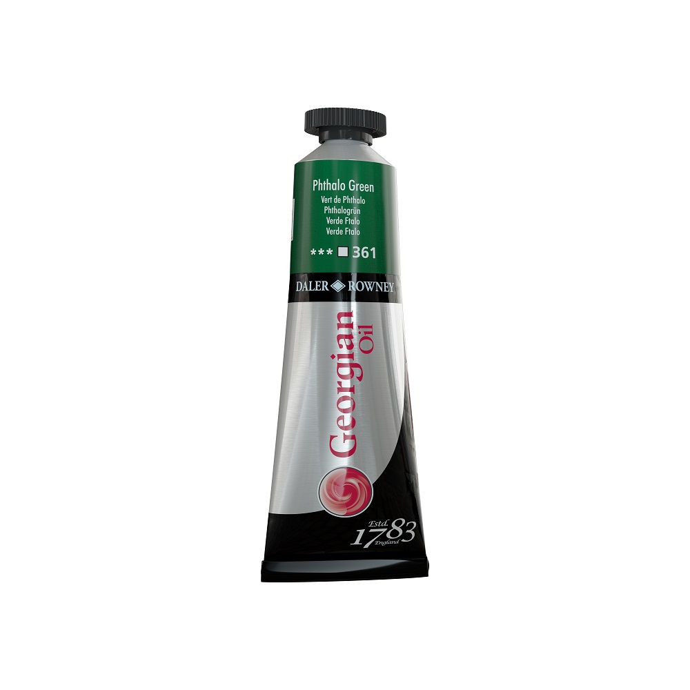 DR Georgian olieverf tube 38ml - 361 Phthalo Green