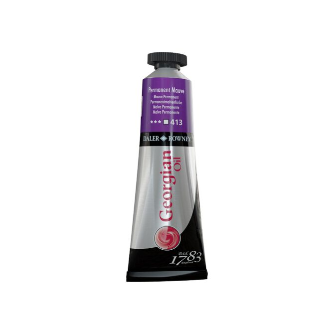 DR Georgian olieverf tube 38ml - 413 Permanent Mauve