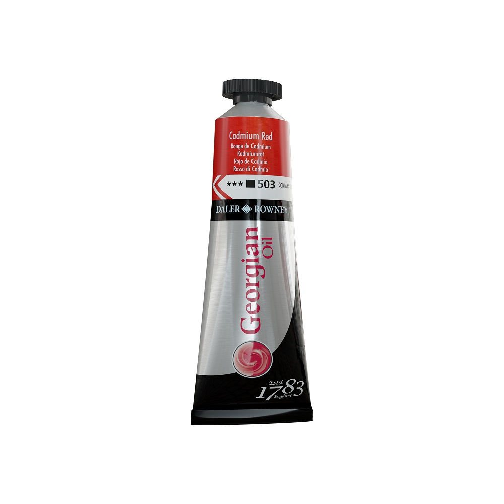 DR Georgian olieverf tube 38ml - 503 Cadmium Red