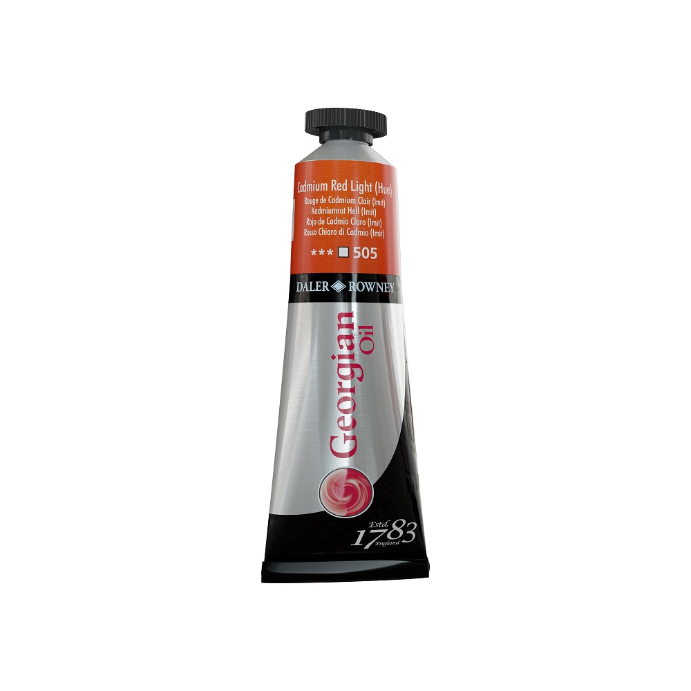 DR Georgian olieverf tube 38ml - 505 Cadmium Red Light (hue)