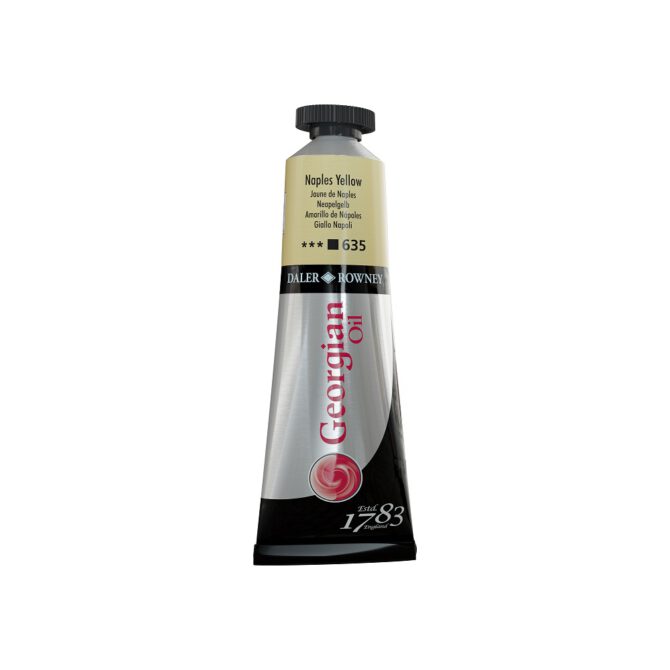 DR Georgian olieverf tube 38ml - 635 Naples Yellow