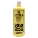 Ecola plakkaatverf 1000ml - 205 Citroengeel