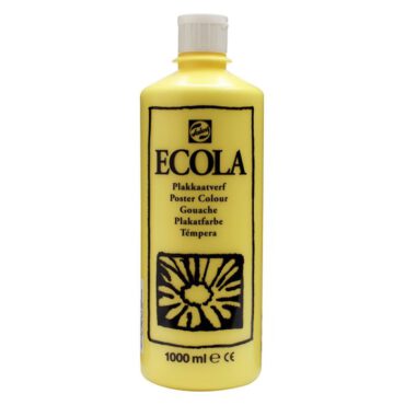 Ecola plakkaatverf 1000ml - 205 Citroengeel