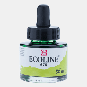 Ecoline 30ml - 676 Grasgroen