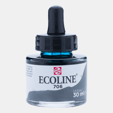 Ecoline 30ml - 706 Donkergrijs