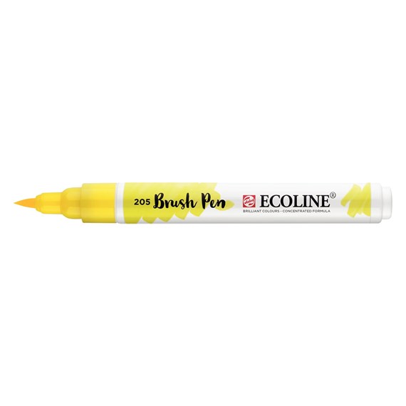 Ecoline Brush Pen - 205 Citroengeel