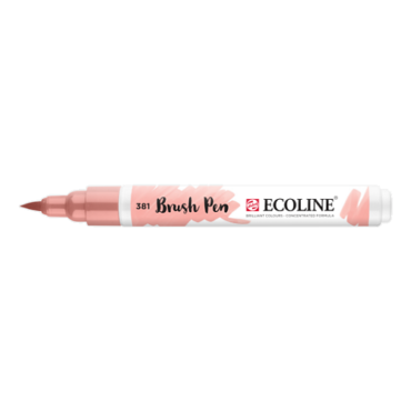 Ecoline Brush Pen - 381 Pastelrood