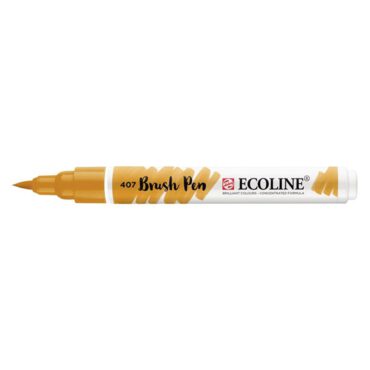 Ecoline Brush Pen - 407 Donker Oker