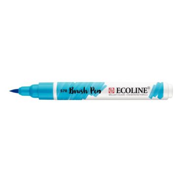 Ecoline Brush Pen - 578 Hemelsblauw (Cyaan)