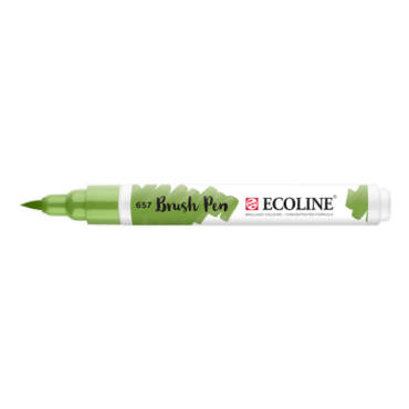 Ecoline Brush Pen - 657 Bronsgroen