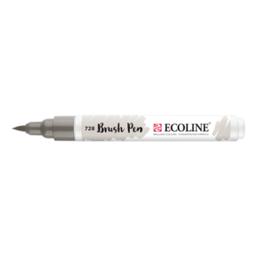 Ecoline Brush Pen - 728 Warmgrijs Licht