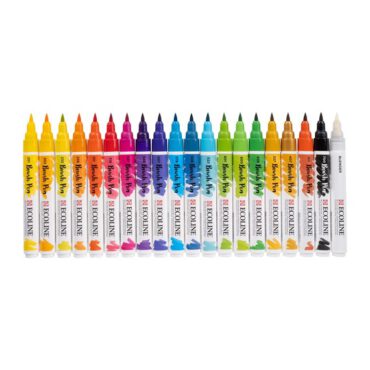 Ecoline brush pen - SET 20