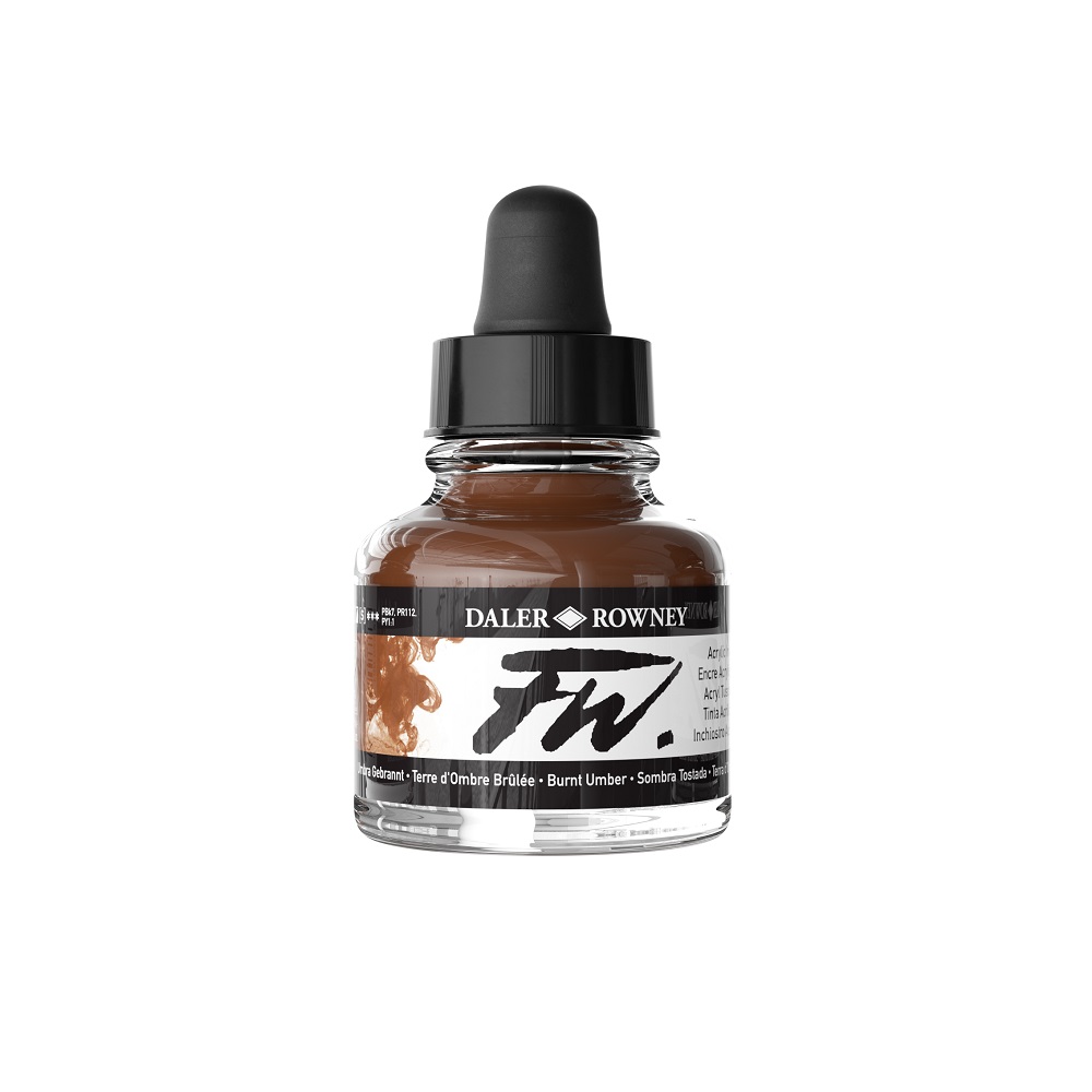 FW Artist Acrylinkt 29,5ml - no.223 Burnt umber