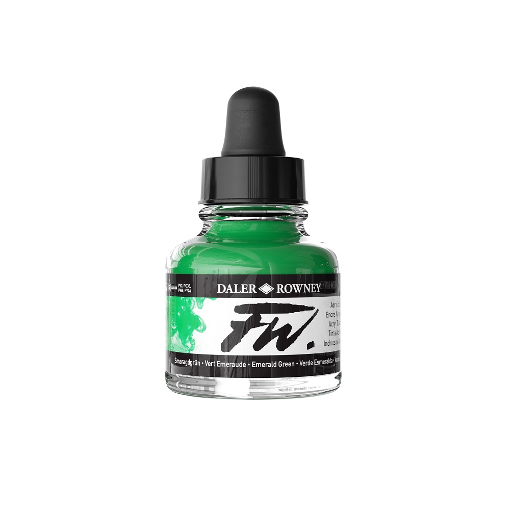 FW Artist Acrylinkt 29,5ml - no.335 Emerald Green
