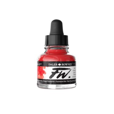 FW Artist Acrylinkt 29,5ml - no.544 Fluorescent Red