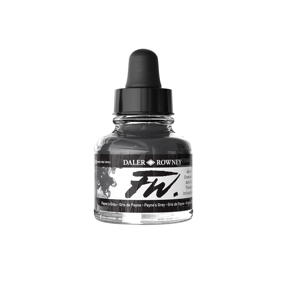 FW Artist Acrylinkt 29,5ml - no.65 Paynes grey