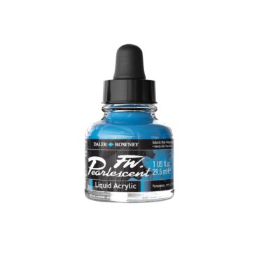 FW Pearlescent acrylinkt 29,5ml - no.112 Galactic blue