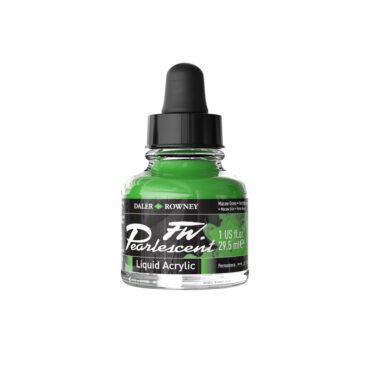 FW Pearlescent acrylinkt 29,5ml - no.115 Macaw green