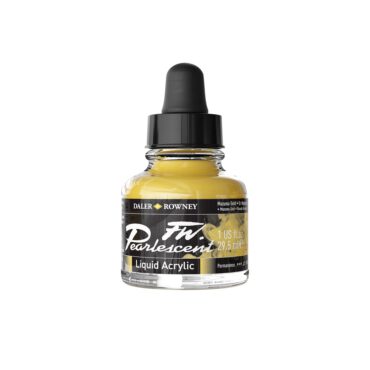 FW Pearlescent acrylinkt 29,5ml - no.117 Mazuma gold