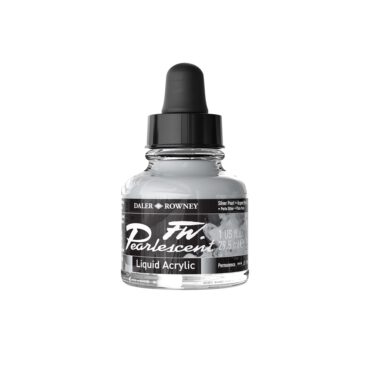 FW Pearlescent acrylinkt 29,5ml - no.119 Silver pearl