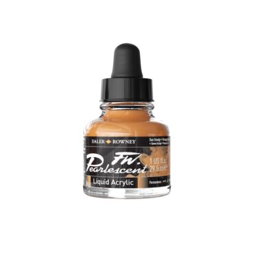 FW Pearlescent acrylinkt 29,5ml - no.121 Sun orange