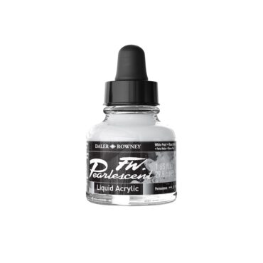 FW Pearlescent acrylinkt 29,5ml - no.125 White pearl