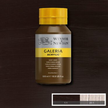 Galeria acrylverf Pot 500ml - no.076 Burnt Umber