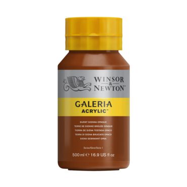 Galeria acrylverf Pot 500ml - no.077 Burnt Sienna Opaque