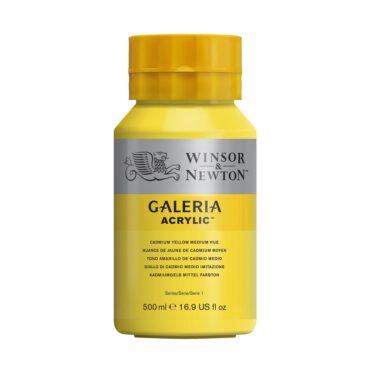 Galeria acrylverf Pot 500ml - no.120 Cadmium Yellow Medium Hue