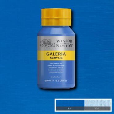 Galeria acrylverf Pot 500ml - no.138 Ceruleum Blue Hue