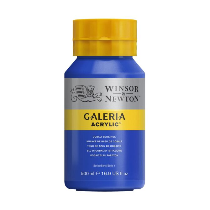 Galeria acrylverf Pot 500ml - no.179 Cobalt Blue Hue