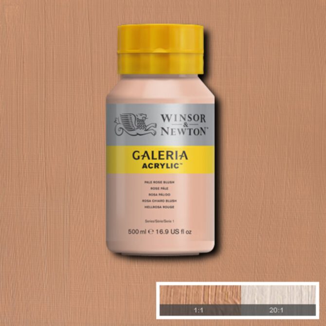 Galeria acrylverf Pot 500ml - no.257 Pale rose blush