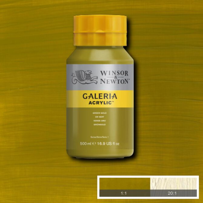 Galeria acrylverf Pot 500ml - no.294 Green Gold