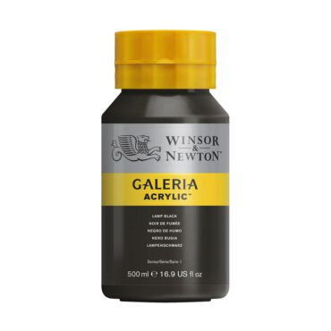 Galeria acrylverf Pot 500ml - no.337 Lamp Black