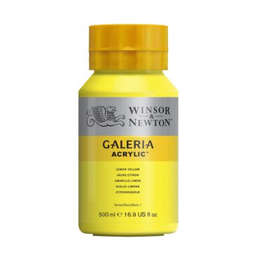 Galeria acrylverf Pot 500ml - no.346 Lemon Yellow