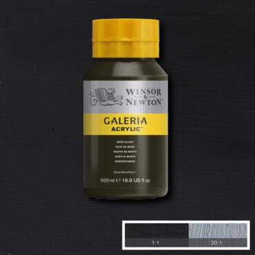 Galeria acrylverf Pot 500ml - no.386 Mars Black