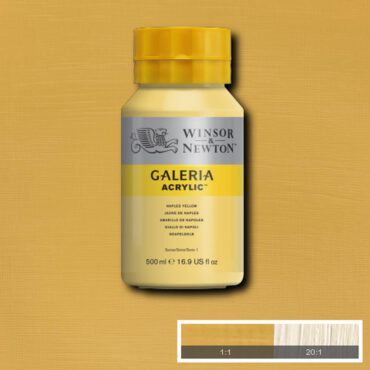 Galeria acrylverf Pot 500ml - no.422 Naples Yellow